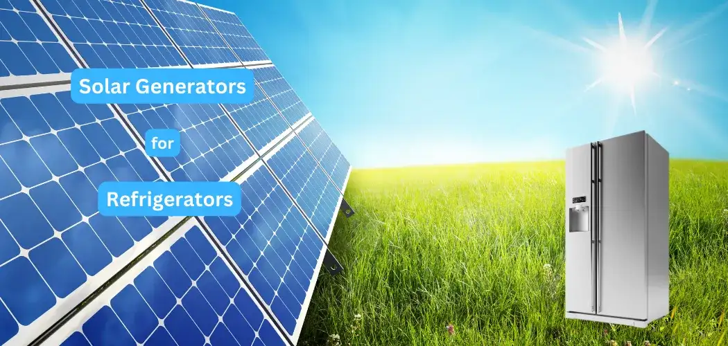 best solar generators for refrigerators